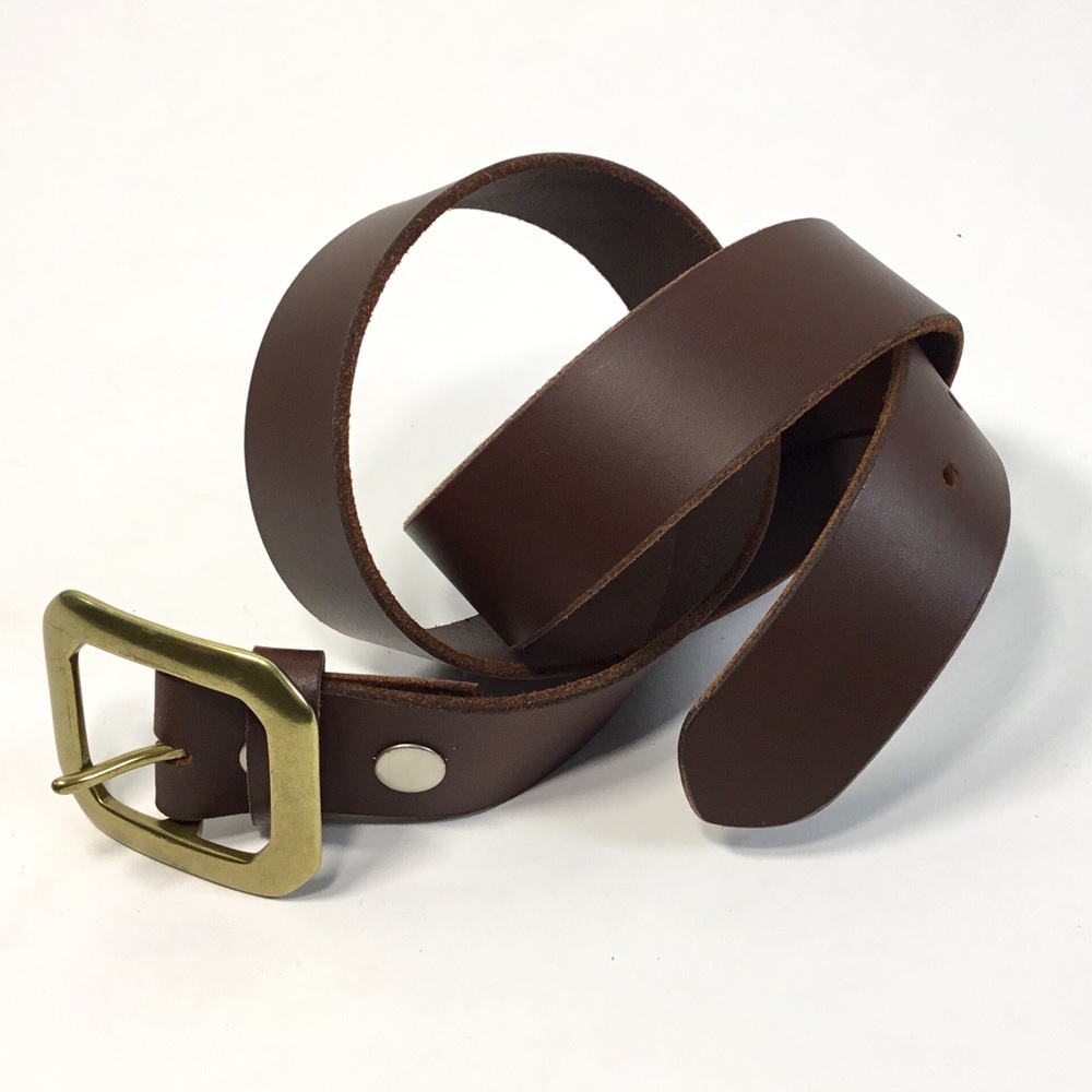 NWOT, Men’s Brown Genuine Leather Belt